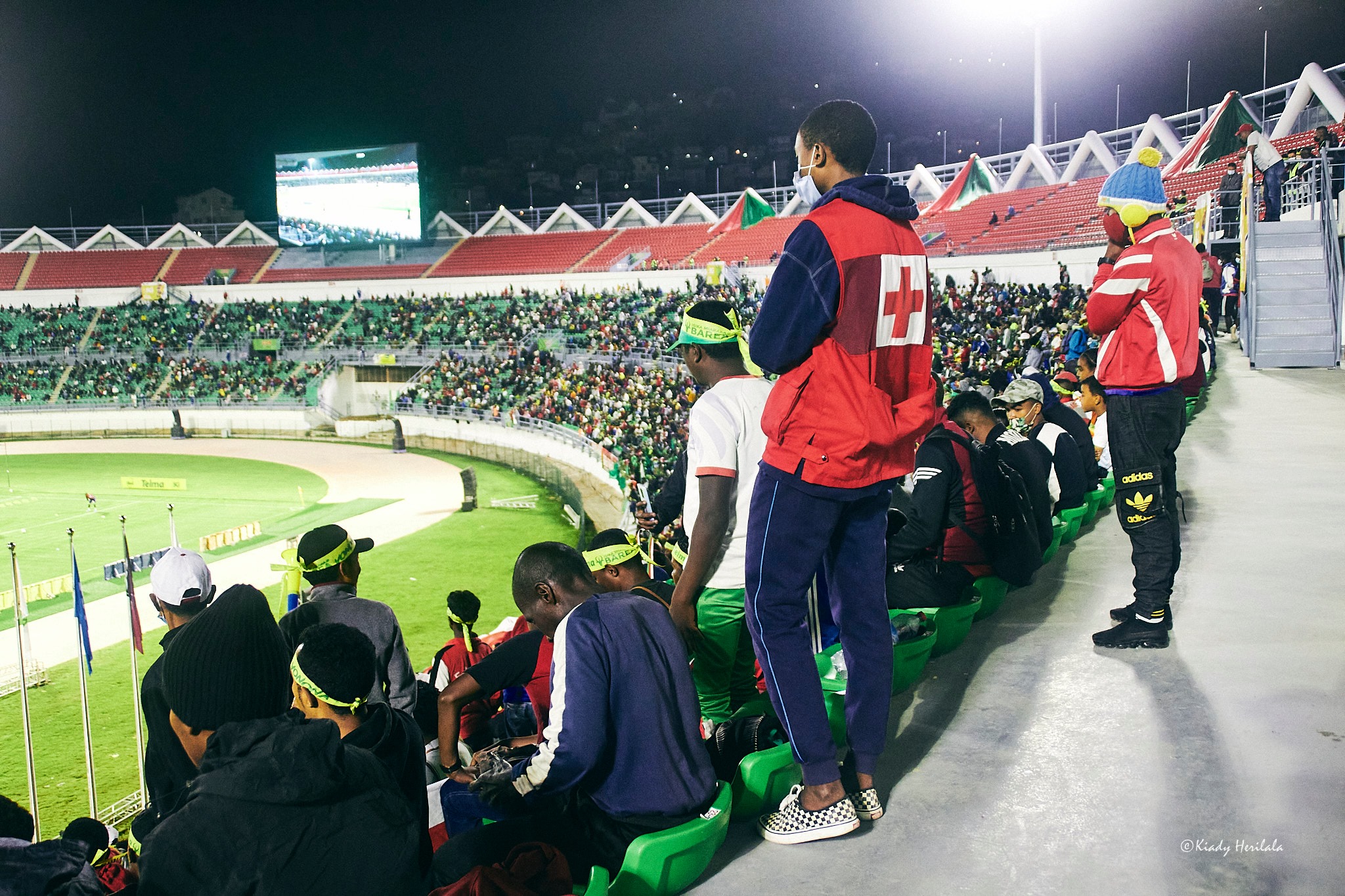 couverture sanitaire au Stade de Barea